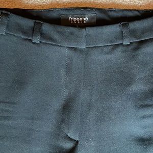 Friponne Paris black capris size 36